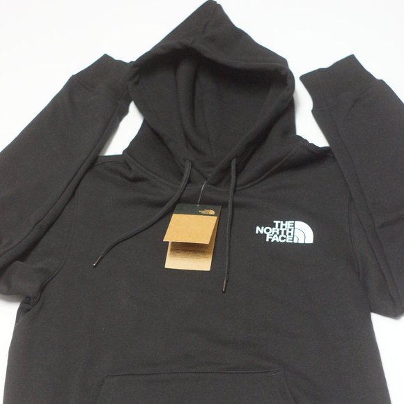 The North Face Pullover Hoodie Hooded Sweatshirt Sweater Mens Sz M Black New NWT - Picture 6 of 11